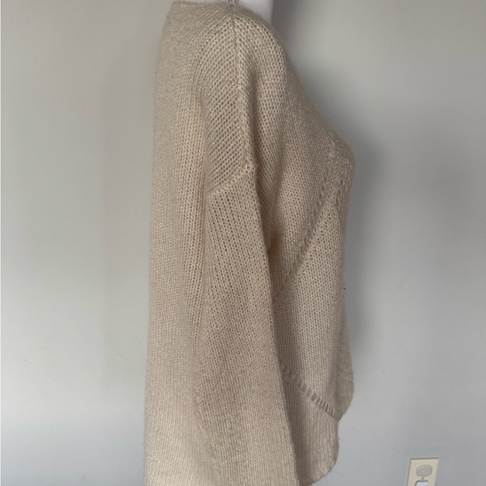 Delia*s Cream Knit Sweater | L | EUC | Cozy | Neutral | Relaxed Fit - Picture 5 of 9